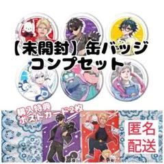 【未開封】ドズル社×はぴだんぶい ホログラム缶バッジ コンプリートセット