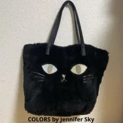 COLORS by Jennifer Sky バッグ　黒猫のサムネイル