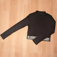 GORGE クロップド長袖Tシャツ ブラック F（フリー）のサムネイル