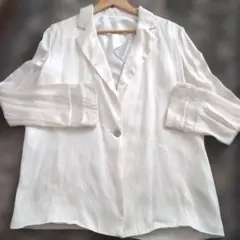 DION LEE ホワイト ジャケット