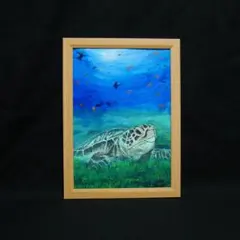 日本画 鷹濱春奈先生 華魚 - メルカリ