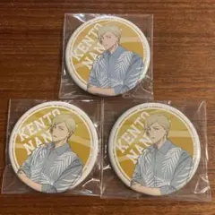 【美品】呪術廻戦cafe 懐玉玉折　缶バッジ　七海建人　缶バッジ３点セット