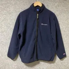Champion USA製 ネイビー フリースジャケット