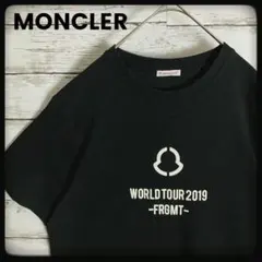 3【人気コラボ】モンクレール×フラグメントコラボ☆ビッグロゴ Tシャツ 