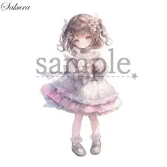 【SA-328】Sakura＊オリジナル♡人物ステッカー