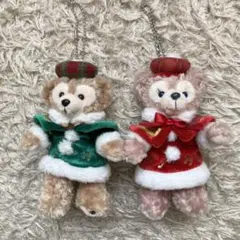 【未使用】ダッフィー シェリーメイ ぬいぐるみバッジ