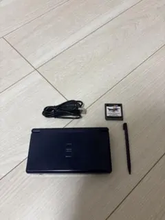 【動作確認済】ニンテンドーDS Lite ネイビー本体＋充電コード＋カセット