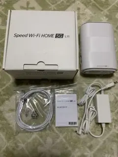 Speed Wi-Fi HOME 5G L11 無線LANルーター　箱付き☆