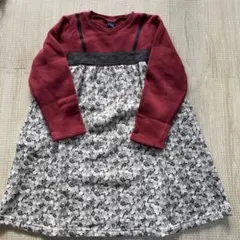 裏起毛　ワンピース　130