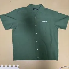 XLARGE 半袖シャツ グリーン Lサイズ