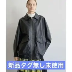 フェイクレザージャケット