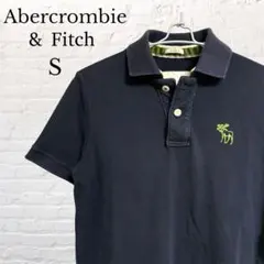 Abercrombie&Fitch アバクロ ポロシャツ ネイビー Sのサムネイル