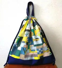 体操着袋　お着替え袋　さかなの庭