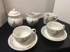 値下げしました。ウェッジウッドWedgwood ピーターラビット 旧刻印 英国製