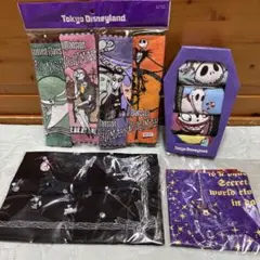 ホーンテッドマンション(ディズニーハロウィン)ホリデーナイトメア 他ハンカチ４点