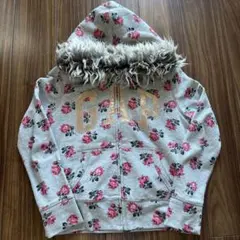 y2k 00s 平成ギャル GAP ファー ジップパーカー hoodie old - メルカリ