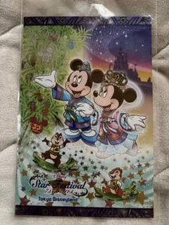 東京ディズニーランド 2013年七夕 ポストカード