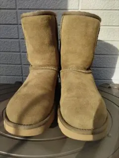 ☆UGG ベージュ ムートンブーツ クラッシックショートII☆
