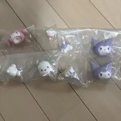 サンリオキャラクターズ あたまこつんフィギュア ポチャッコ マイメロ クロミ