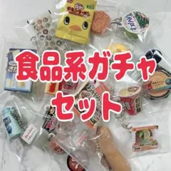 食品系ガチャ ミニチュアチャーム セット