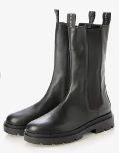 新品未使用　FABIO RUSCONI ブラック サイドゴアブーツ　ミドル　36