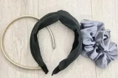 ヘアバンド・シュシュセット