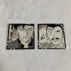 名探偵コナン展 ココアシガレット ステッカー 赤井秀一 毛利小五郎