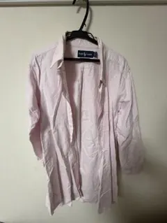 Ralph Lauren Yarmouth ピンクストライプ シャツ 17/35