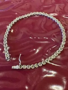 ツツミ ダイヤモンドブレスレット テニスブレスレット K14 3ct - メルカリ