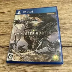 PS4 モンスターハンターワールド 美品 値下げ