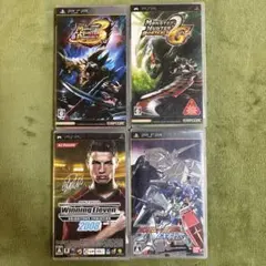 PSPガンダムNEXT PLUS / モンハン3rd 2ndG / ウイイレ