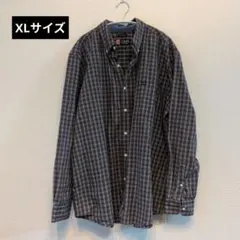 CHAPS チェック柄 長袖シャツ XL