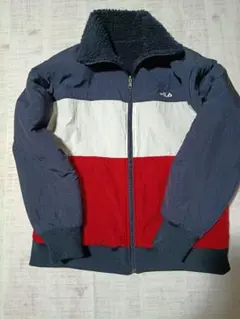 FILA ボア襟 リバーシブル ナイロンジャケット