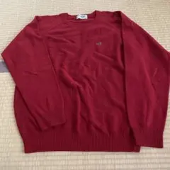 メンズセーター 赤色のサムネイル