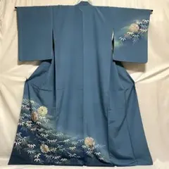 美品 正絹 やまと誂製 丹後ちりめん トールサイズ 小紋 着物 A2736 美品 正絹 やまと誂製 丹後ちりめん トールサイズ 小紋 着物 A2736