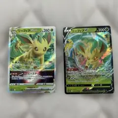 ポケモンカード グレイシアV リーフィアV スタートデッキ ミラー