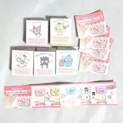 サンリオ ばんそうこうリング3 全5種セット sanrio ガチャガチャ