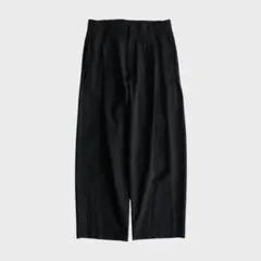 URU 1 TUCK PANTS サイズ 2 ブラック