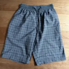 【Right-on】ハーフパンツ/メンズMサイズ/グレー系/チェックのサムネイル