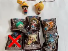 ワンピース　ONE PIECE  ブロックキーホルダー