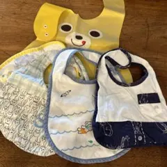 ミキハウススタイ　ファミリアスタイ　スタイ４枚