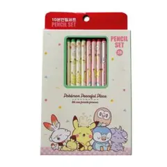 韓国限定　ポケモン ポケピース　2B鉛筆 10本セット 【正規】のサムネイル