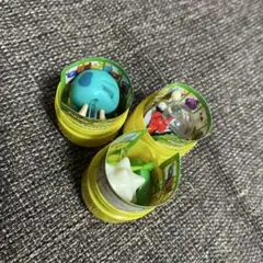 ピクミン チョコエッグ ヒカリピクミン&モス&新人レスキュー隊員