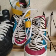 HYSTERIC GLAMOUR ハイカットスニーカー ゼブラ柄のサムネイル