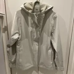 UNIQLO 防水ジャケット L ホワイト