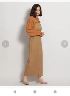 niko and☆2wayジャンスカ　ベージュ