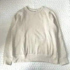 ノースフェイス　ウォームワッフルクルー L