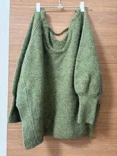 ⭐︎値下げ⭐︎Kastane メランジVあきニットプルオーバー