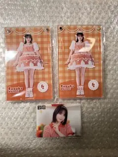 【未開封、バラ売り可】鎮西寿々歌 すきくじ シャドーボックス＆クリアカード