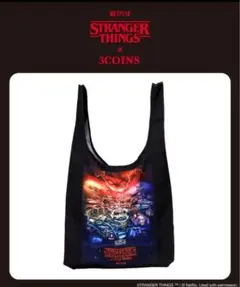 3coins ストレンジャーシングス　エコバッグ